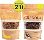 Mom'S Natural Foods 2'Li̇ Granola Muz Cevi̇z 360 Gr - Kakao Findik 360 Gr