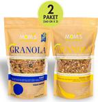 Mom'S Natural Foods 2'Li̇ Granola - Yabanmersi̇ni̇ 360 Gr - Muz Cevi̇z 360 Gr