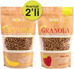 Mom'S Natural Foods 360 Gr Muz-Ceviz + 360 Gr Çilek-Chia Granola