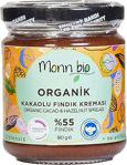 Monn Bio Kakaolu Sütlü Fındık Kreması (%55 Fındıklı) 180 Gr