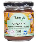 Monn Bio Organik Kakaolu Sütlü Fındık Kreması (%55 Fındıklı) - 180 G