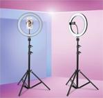 Morbeyaz Kuaför Makyaj Çekimleri Ring Light Sürekli 10 Inç Işık 2M Stand