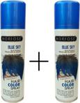 Morfose 2 Adet Hair Color Spray 150Ml Blue Sky Saç Spreyi