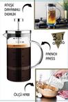 Morponi Borosilikat French Press 600 Ml