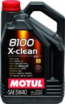 Motul 8100 X-Clean 5W-40 5 lt Motor Yağı