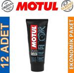 Motul E6 Chrome & Alu Polish 100 Ml Krom Ve Alüminyum Parlatıcı (12 Adet)