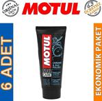 Motul E6 Chrome & Alu Polish 100 Ml Krom Ve Alüminyum Parlatıcı (6 Adet)