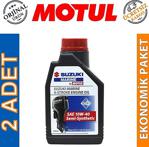 Motul Suzuki Marine 10W/40 4T 1 Lt Tekne Motor Yağı (2 Adet)