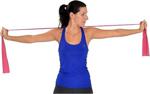 Moves Pilates Bandı Kırmızı 2,5 M Direnç Lastiği Egzersiz Bantı Step Fitness Snap Stop Bant By Sungur