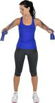 Moves Pilates Bandı Mavi Direnç Lastiği Egzersiz Bantı Step Fitness Snap Stop Bant By Sungur 2.5 M
