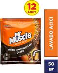 Mr. Muscle 50 Gr 12'Li Paket Granül Lavabo Açıcı