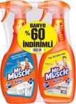 Mr. Muscle 750 ml Mutfak + 750 ml Banyo 2'li Mutfak ve Banyo Temizleyici