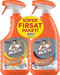 Mr. Muscle Advance Power Banyo 750 Ml + Mutfak 750 Ml Temizleyici