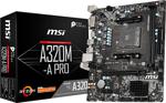 MSI A320M-A PRO AM4 DDR4 Micro ATX Anakart