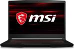 MSI GF63 Thin 10SCSR-207XTR i5-10300H 8 GB 512 GB SSD GTX1650TI 15.6" Full HD Notebook