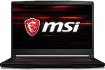 MSI GF63 Thin 9SC-058XTR i5-9300H 8 GB 256 GB SSD GTX1650 15.6'' Full HD Notebook