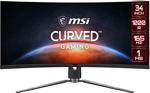 Msi Mpg Artymis 343Cqr 34" 1Ms Uwqhd Curved Oyuncu Monitörü