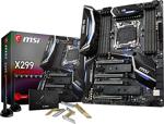 Msi X299 Pro Intel Lga2066 Ddr4 Atx Anakart