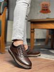 Muggo Keya Garantili Erkek Günlük Klasik Hakiki Deri Casual Ayakkabı