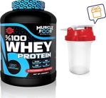 Musclefood Whey Protein 2010 Gr Çilek Aromalı Protein Tozu