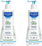 Mustela Gentle Cleansing Yenidoğan Bebek Şampuanı 500 Ml X 2 Adet