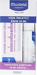 Mustela Vitamin Barrier Pişik Kremi 50ml Yenidoğan Şampuan Hediye 50ml Skt:03/22