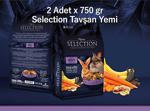 Myyem Selection Tavşan Yemi Sebze Meyve Takviyeli 750Gr X 2 Adet