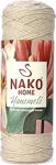 Nako Home Hanımeli 97466 Bej Pamuk Makrome 250 Gr