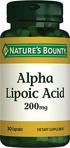 Nature's Bounty Alpha Lipoic Acid 200 mg 30 Kapsül