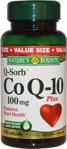 Nature's Bounty Co-Q10 Q-Sorb Plus 100 mg 60 Kapsül