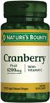 Nature's Bounty Cranberry Fruit Plus C Vitamin