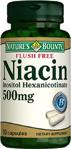 Nature's Bounty Flush Free Niacin 500 mg 50 Kapsül