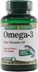 Nature'S Bounty Omega 3 Plus Vitamin D3 60 Kapsül