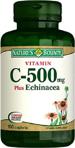 Nature's Bounty Vitamin C 500 mg Plus Echinacea 100 Tablet