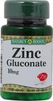 Nature's Bounty Zinc Gluconate 10 mg 100 Tablet