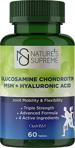 Nature's Supreme Glucosamine Chondroitin MSM + Hyaluronic Acid 60 Tablet