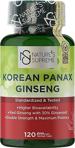 Nature's Supreme Korean Panax Ginseng 120 Kapsül