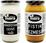 Naturmera Şekersiz Fıstık Ezmesi 950 G + Soğuk Pres Hindistan Cevizi Yağı 1 L