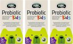 Nbl Probiotic Kids 3'Lü Paket 30 Çiğneme Tableti