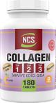 Ncs 180 Tablet Kollajen 1000 Mg Collagen Tip 1-2-3 Glutatyon Dvit