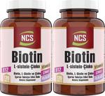 Ncs Biotin 2500 Mcg 120 Tablet L Sistein Çinko 2 Kutu 240 Tablet Vitamin B12 Folik Asit