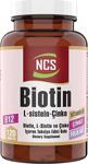 Ncs Biotin 2500 Mcg 120 Tablet L Sistein Çinko Vitamin B12 Saç Ve Tırnak Sağlığını Korumaya Yardımcı