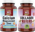 Ncs Collagen Glutatyon Tip 1-2-3 90 Tablet Kalsiyum Magnezyum Çinko 120 Tablet