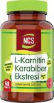 Ncs Karabiber Extreli L-Karnitin 60 Tablet L Carnitine Vitamin D