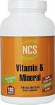 Ncs Vitamin Mineral Multivitamin 180 Tablet Koenzim Destekli