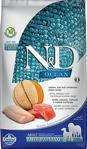 N&D Ocean Somon Ve Morina Balıklı Kavunlu Büyük Ve Orta Irk Yetişkin Köpek Maması 2,5 Kg