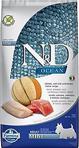 N&D Ocean Somon Ve Morina Balıklı Kavunlu Mini Yetişkin Köpek Balığı 7 Kg