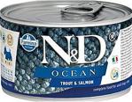 N&D Ocean Tahılsız Alabalıklı ve Somonlu 140 gr 6'lı Paket Yetişkin Köpek Konservesi