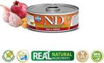 N&D Pumpkin Tahılsız Balkabaklı Bıldırcınlı 80 gr Yetişkin Kedi Konservesi