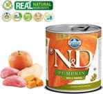 N&D Pumpkin Tahılsız Ördek ve Balkabağı 285 gr Yetişkin Köpek Konservesi